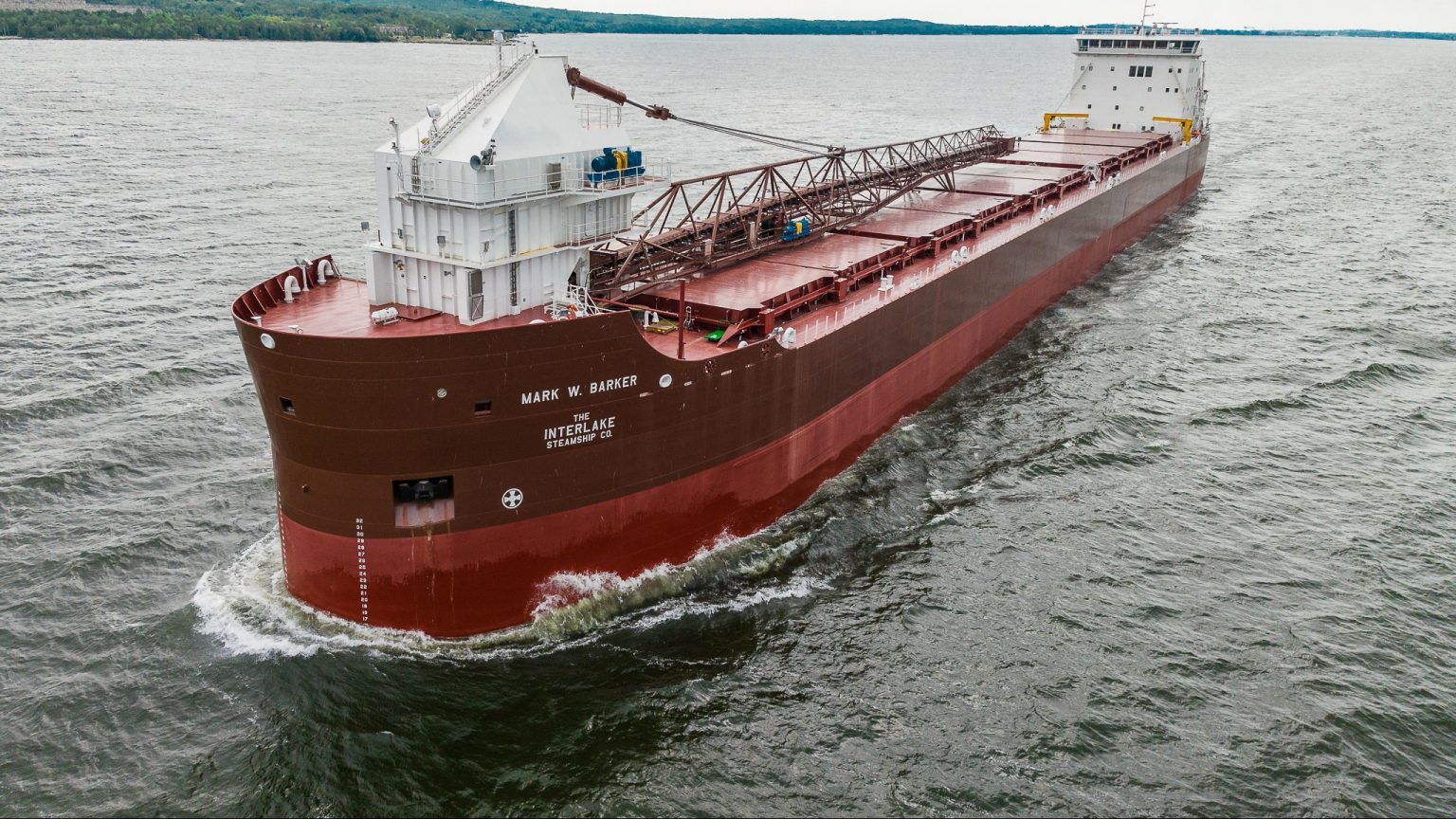 Maiden Voyage Underway for the First U.S.-flagged Great Lakes Bulk ...