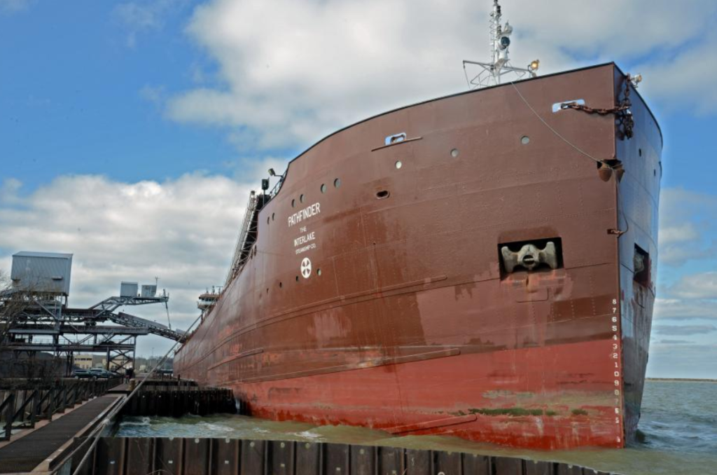 Interlake Steamship’s roundtheclock crew delivers ‘the building blocks of America’ Interlake