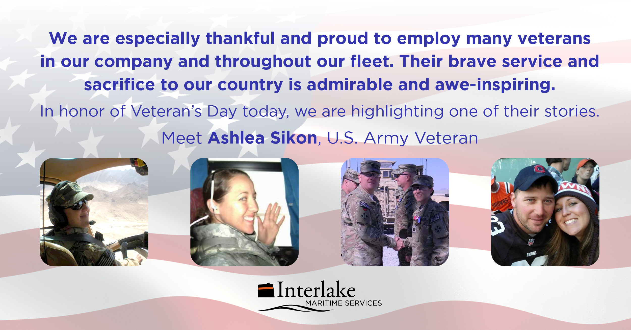 Featured image for “Meet Our Veterans: Ashlea Sikon”